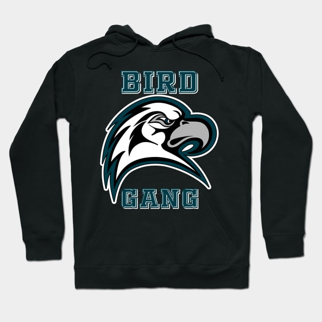 Eagle Bird Gang Funny Gifts Hoodie by Barefaced 